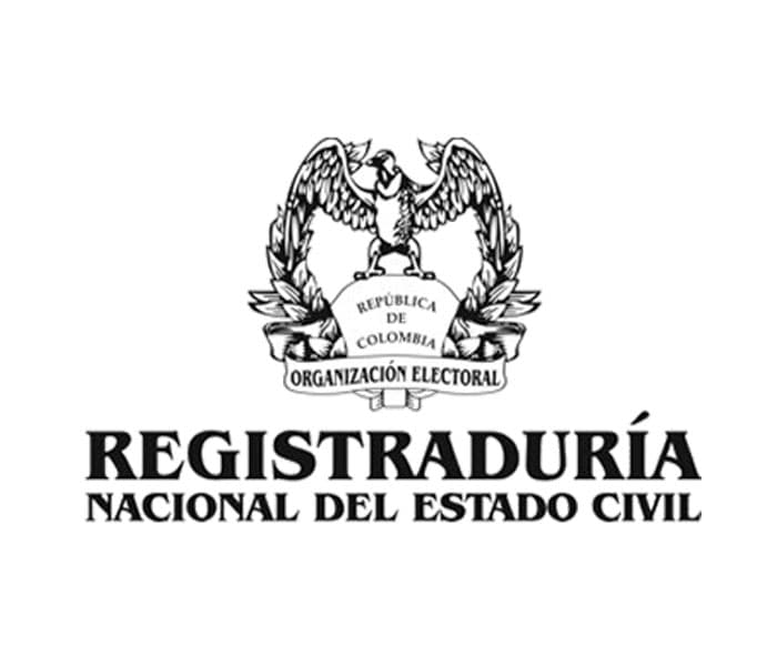 Logo Registraduria nacional del estado civil